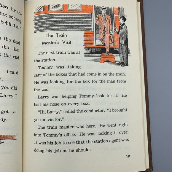 Vintage 1958 Tommy O'Toole and the Forest Fire Childrens Book in Excellent Shape - Picture 11 of 16